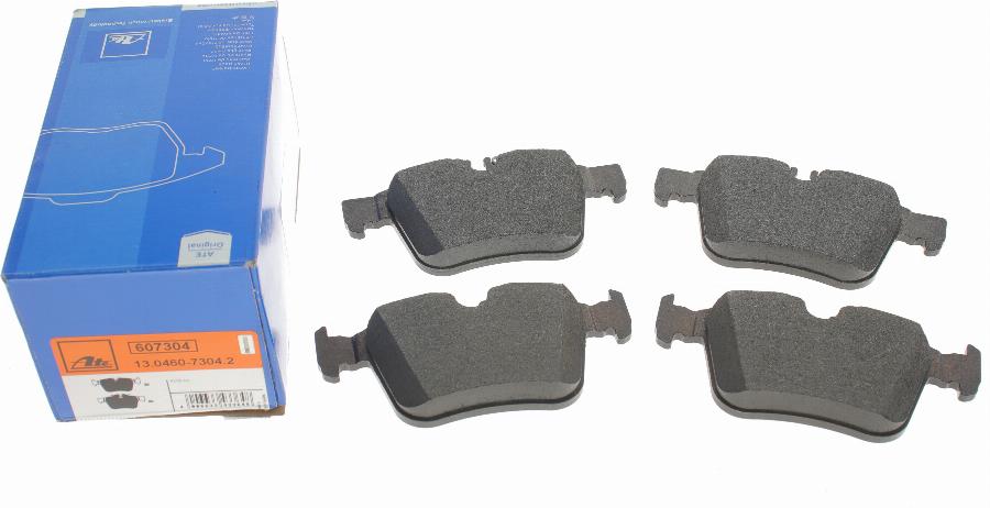 ATE 13.0460-7304.2 - Brake Pad Set, disc brake www.autospares.lv