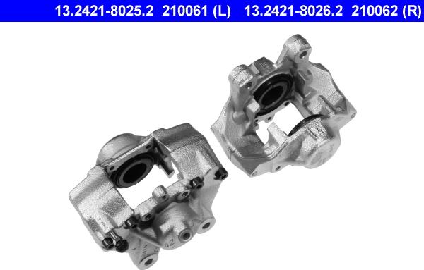 ATE 13.2421-8025.2 - Bremžu suports www.autospares.lv