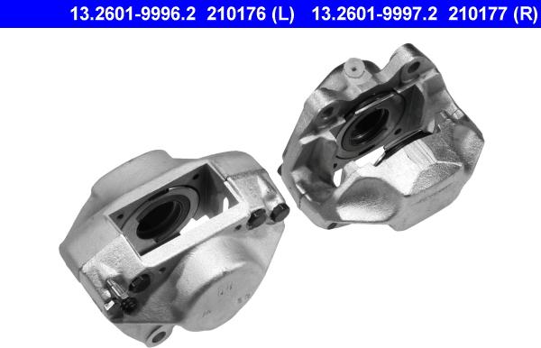 ATE 13.2601-9996.2 - Bremžu suports www.autospares.lv