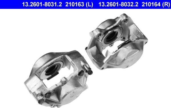 ATE 13.2601-8031.2 - Bremžu suports www.autospares.lv