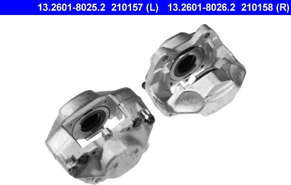 ATE 13.2601-8025.2 - Bremžu suports www.autospares.lv