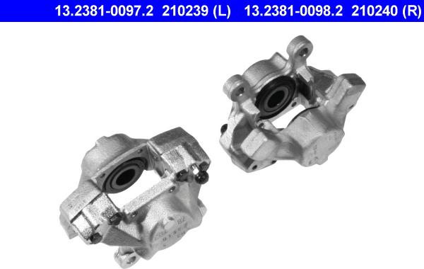 ATE 13.2381-0097.2 - Bremžu suports www.autospares.lv