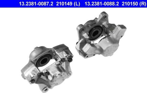 ATE 13.2381-0087.2 - Bremžu suports www.autospares.lv