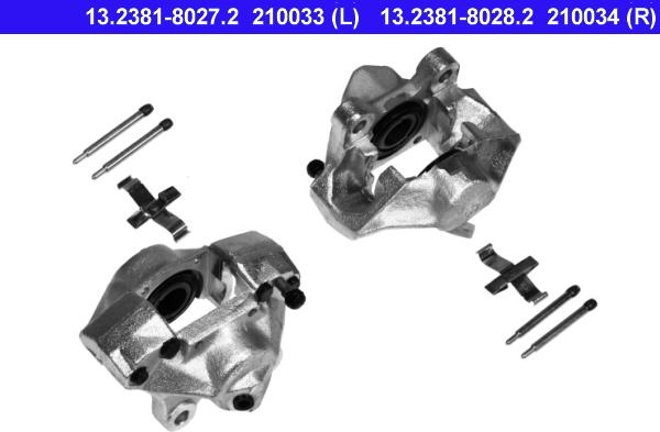 ATE 13.2381-8028.2 - Bremžu suports www.autospares.lv