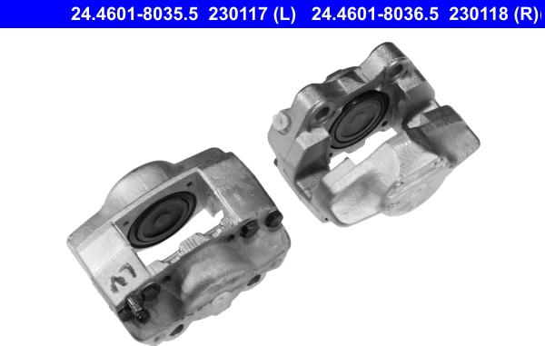 ATE 24.4601-8035.5 - Bremžu suports www.autospares.lv