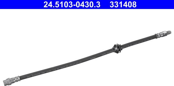 ATE 24.5103-0430.3 - Bremžu šļūtene www.autospares.lv