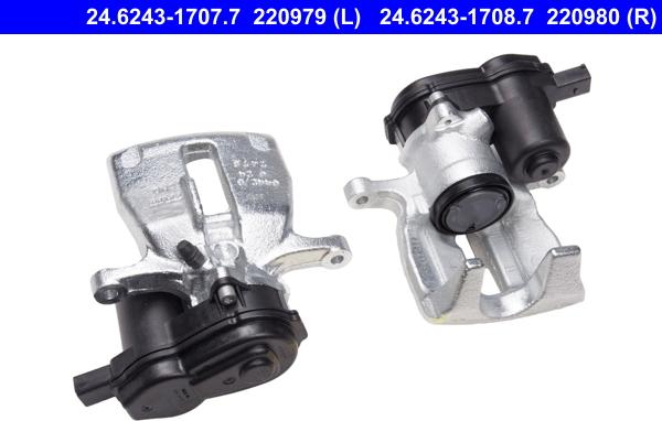 ATE 24.6243-1707.7 - Brake Caliper www.autospares.lv