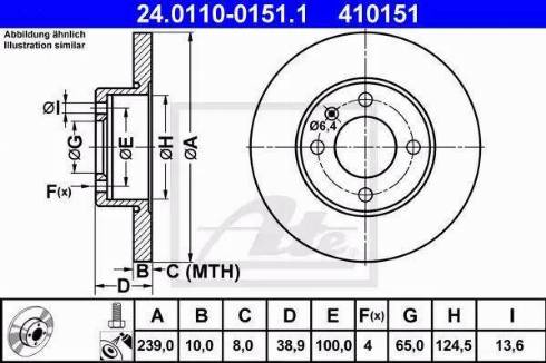 Alpha Brakes HTP-VW-010 - Тормозной диск www.autospares.lv