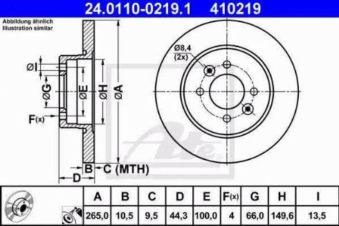 Alpha Brakes HTT-RE-004 - Тормозной диск www.autospares.lv