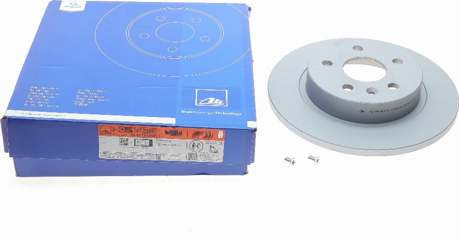 ATE 24.0112-0188.1 - Brake Disc www.autospares.lv