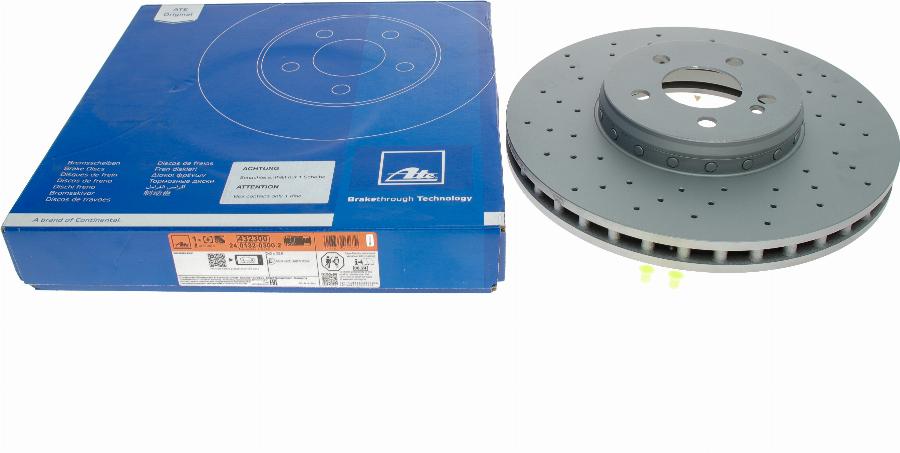 ATE 24.0132-0300.2 - Bremžu diski www.autospares.lv