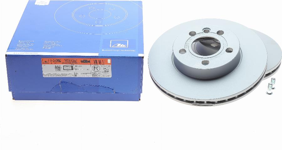 ATE 24.0124-0128.1 - Bremžu diski www.autospares.lv