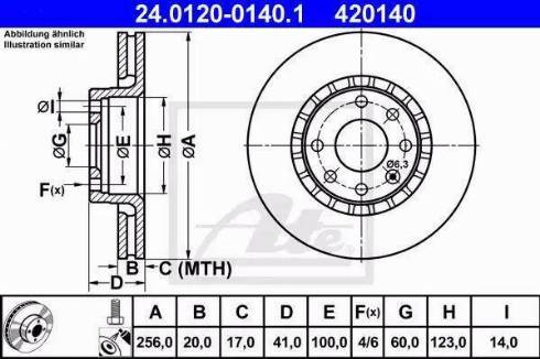 Alpha Brakes HTP-PL-004 - Bremžu diski autospares.lv