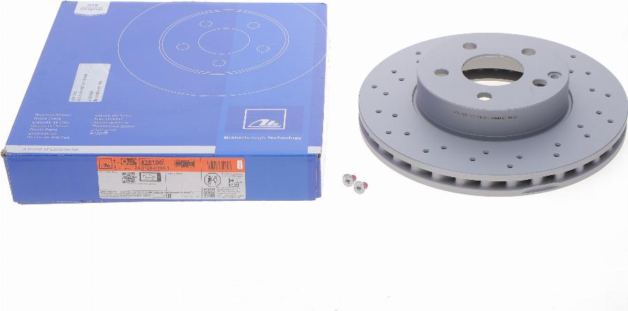 ATE 24.0128-0100.1 - Bremžu diski www.autospares.lv