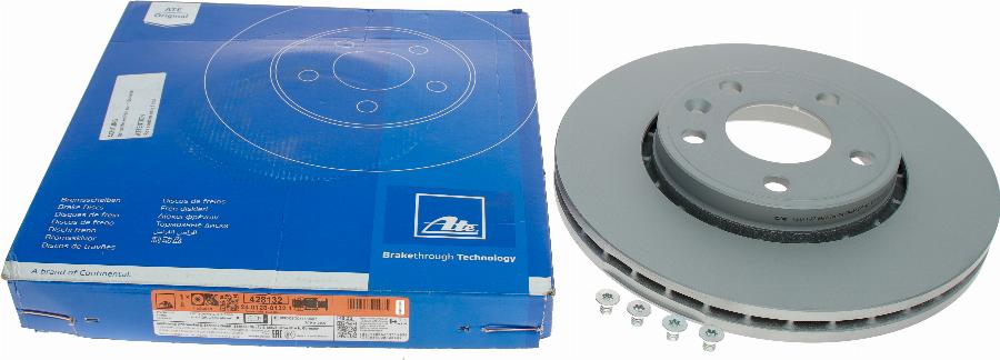 ATE 24.0128-0132.1 - Brake Disc www.autospares.lv