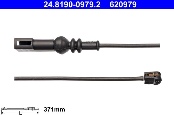 ATE 24.8190-0979.2 - Indikators, Bremžu uzliku nodilums www.autospares.lv