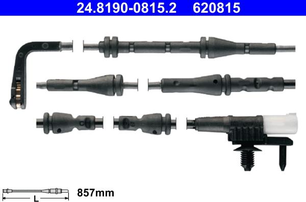 ATE 24.8190-0815.2 - Indikators, Bremžu uzliku nodilums www.autospares.lv