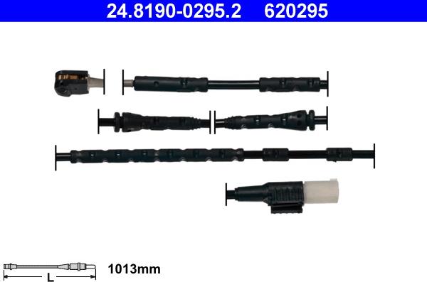 ATE 24.8190-0295.2 - Indikators, Bremžu uzliku nodilums www.autospares.lv