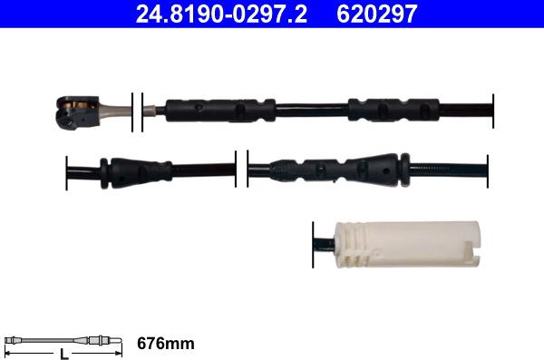 ATE 24.8190-0297.2 - Indikators, Bremžu uzliku nodilums www.autospares.lv