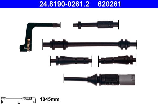 ATE 24.8190-0261.2 - Indikators, Bremžu uzliku nodilums www.autospares.lv