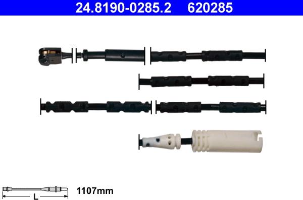 ATE 24.8190-0285.2 - Indikators, Bremžu uzliku nodilums www.autospares.lv