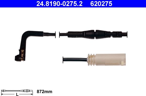 ATE 24.8190-0275.2 - Indikators, Bremžu uzliku nodilums www.autospares.lv