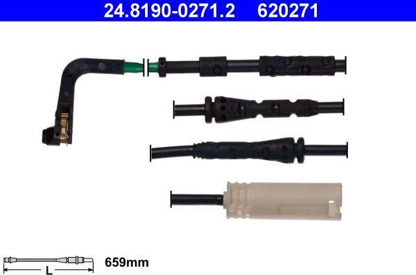 ATE 24.8190-0271.2 - Indikators, Bremžu uzliku nodilums www.autospares.lv