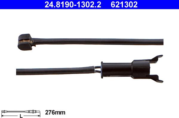 ATE 24.8190-1302.2 - Indikators, Bremžu uzliku nodilums www.autospares.lv