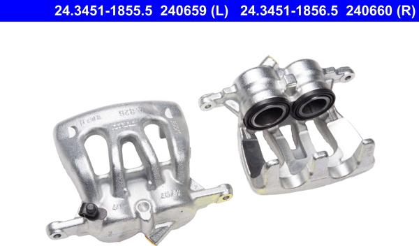 ATE 24.3451-1856.5 - Brake Caliper www.autospares.lv