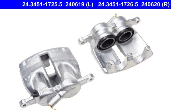 ATE 24.3451-1725.5 - Brake Caliper www.autospares.lv