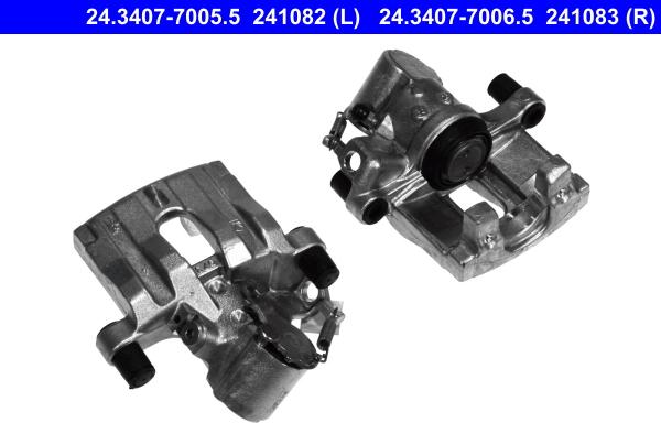 ATE 24.3407-7005.5 - Bremžu suports www.autospares.lv