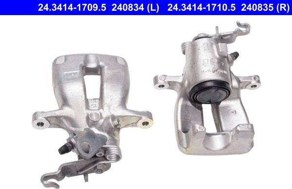 ATE 24.3414-1709.5 - Brake Caliper www.autospares.lv