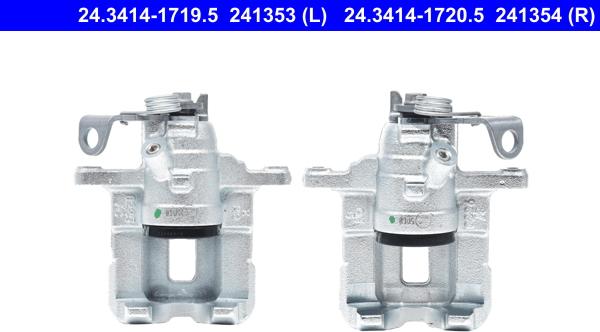 ATE 24.3414-1719.5 - Brake Caliper www.autospares.lv