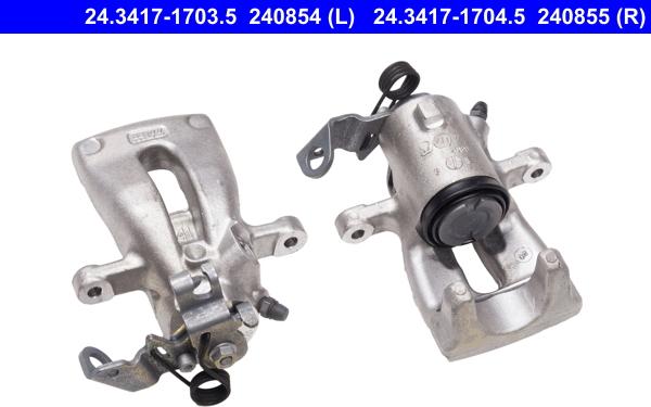 ATE 24.3417-1703.5 - Brake Caliper www.autospares.lv