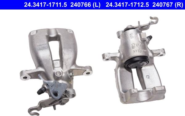 ATE 24.3417-1712.5 - Bremžu suports www.autospares.lv