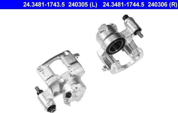 ATE 24.3481-1744.5 - Bremžu suports www.autospares.lv