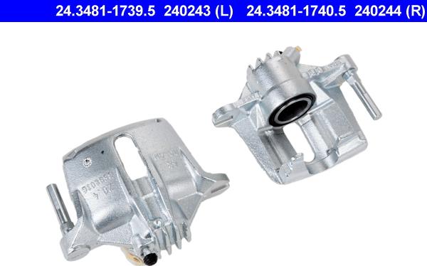 ATE 24.3481-1740.5 - Bremžu suports www.autospares.lv