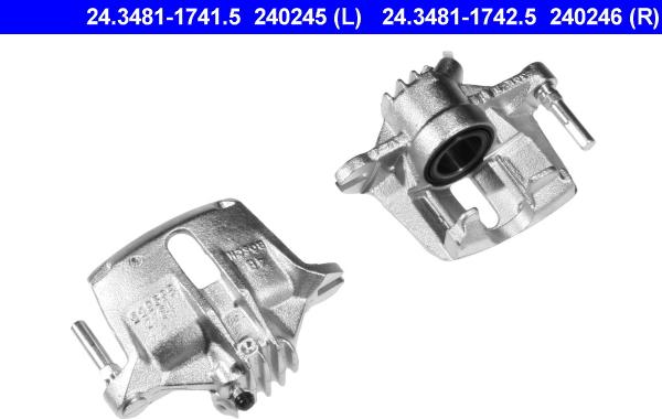 ATE 24.3481-1742.5 - Bremžu suports www.autospares.lv