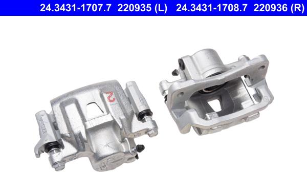 ATE 24.3431-1708.7 - Bremžu suports www.autospares.lv