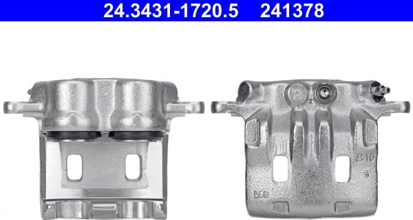 ATE 24.3431-1720.5 - Bremžu suports www.autospares.lv