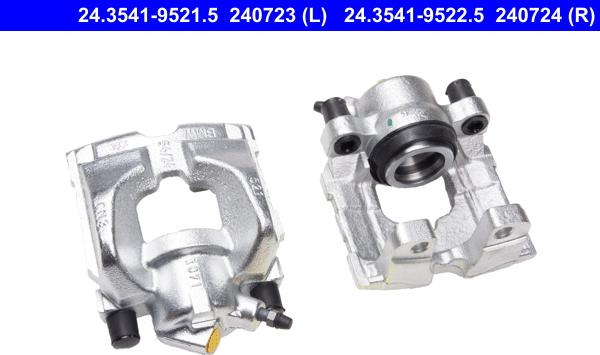 ATE 24.3541-9521.5 - Brake Caliper www.autospares.lv