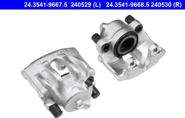 ATE 24.3541-9667.5 - Bremžu suports www.autospares.lv