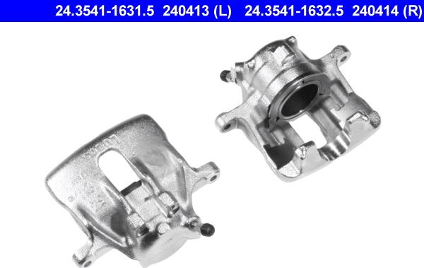 ATE 24.3541-1631.5 - Brake Caliper www.autospares.lv