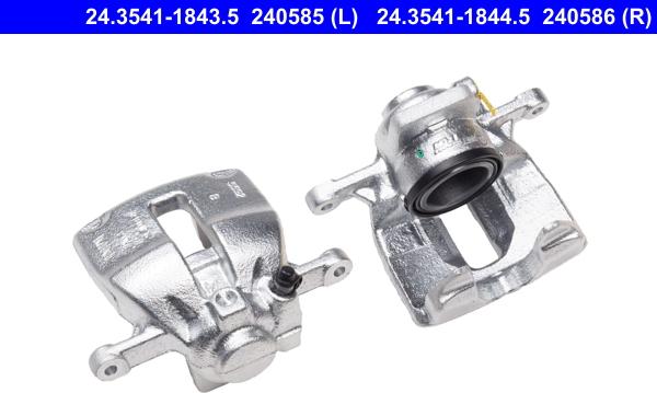 ATE 24.3541-1844.5 - Brake Caliper www.autospares.lv