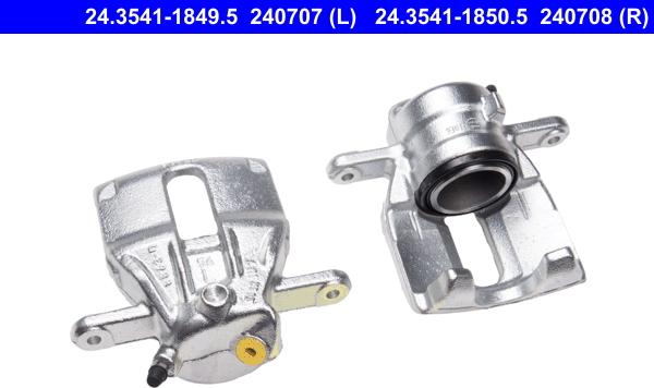 ATE 24.3541-1850.5 - Brake Caliper www.autospares.lv