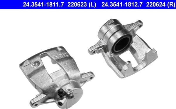 ATE 24.3541-1811.7 - Bremžu suports www.autospares.lv