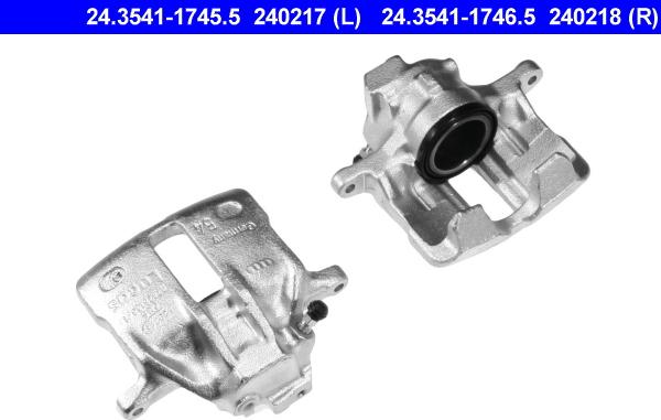 ATE 24.3541-1745.5 - Brake Caliper www.autospares.lv