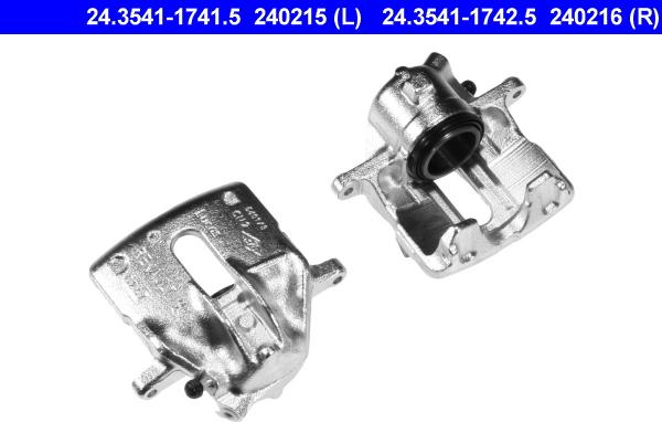 ATE 24.3541-1741.5 - Bremžu suports www.autospares.lv