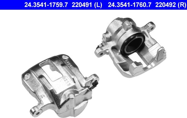 ATE 24.3541-1759.7 - Bremžu suports www.autospares.lv