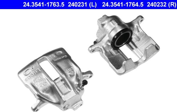 ATE 24.3541-1764.5 - Brake Caliper www.autospares.lv